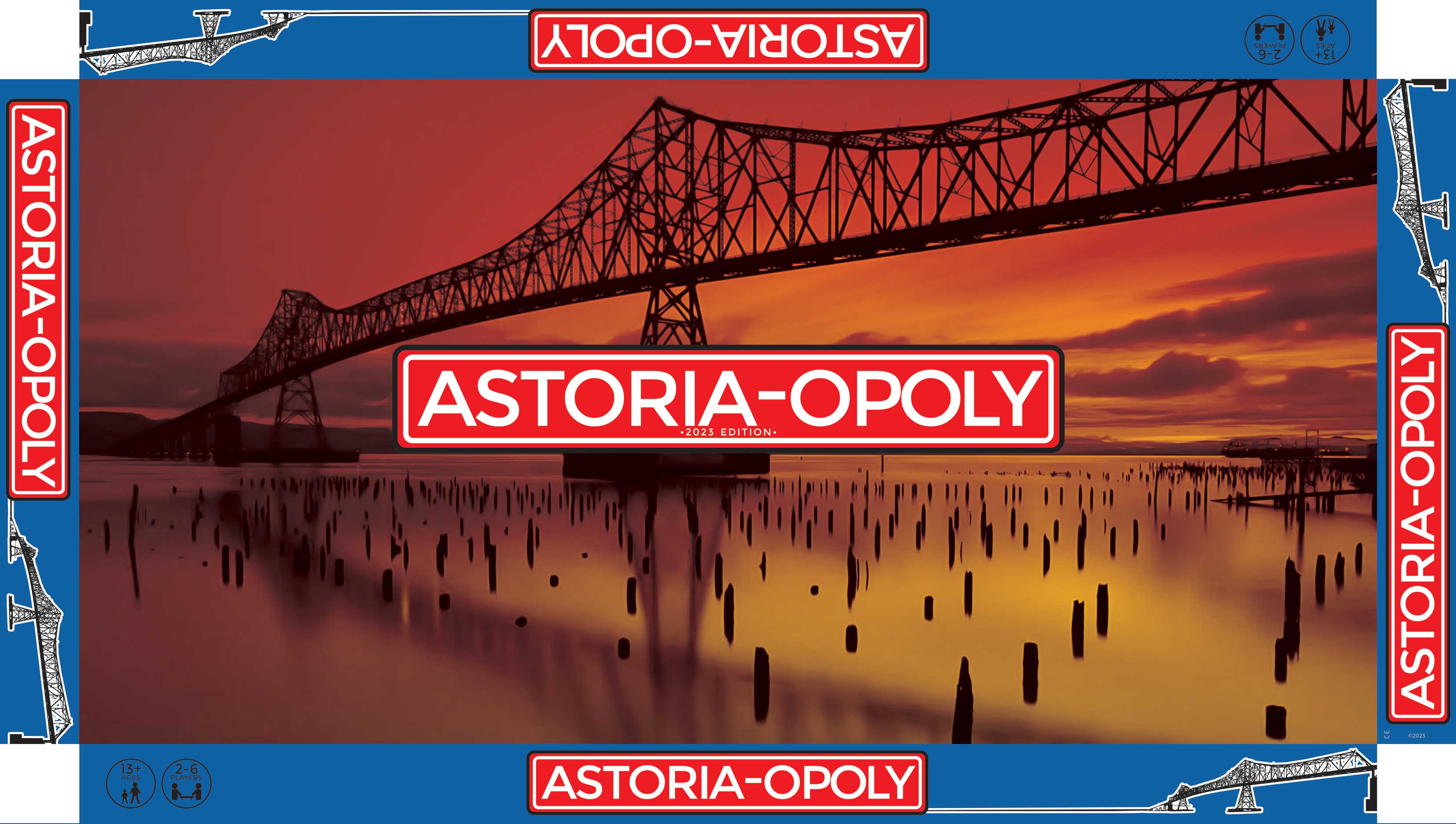 ASTORIA-OPOLY Game Box
